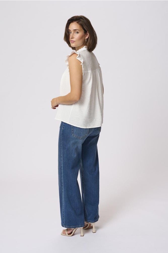KALIANY VIA BLOUSE 10509993 CHALK